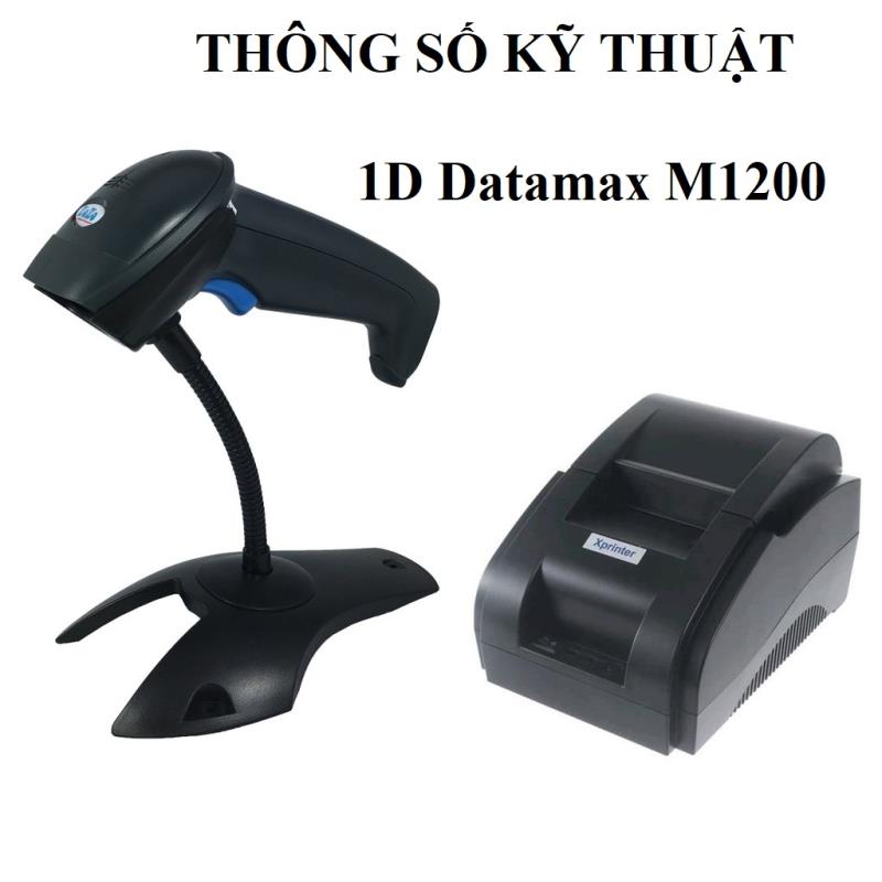 Bạn biết gì về máy quét mã vạch 1D Datamax M1200 có dây