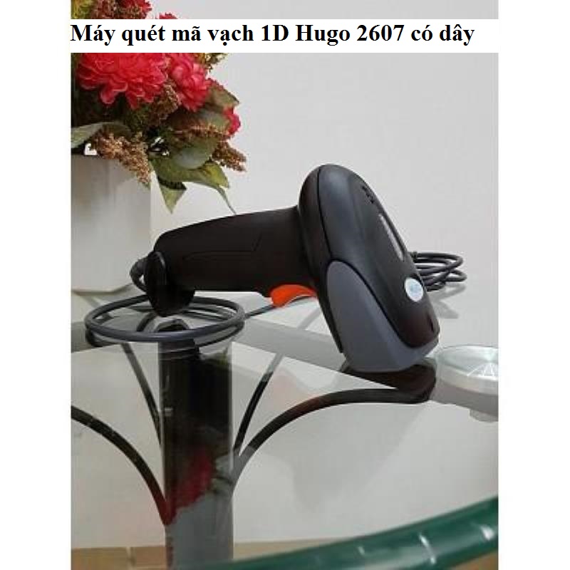 Máy quét mã vạch 1D Hugo 2607 có dây