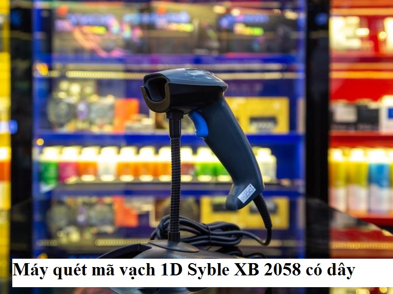 Ưu điểm máy quét mã vạch 1D Syble XB 2058