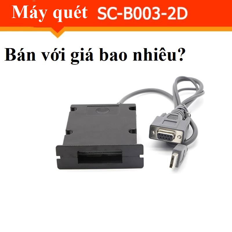 Chi phí mua máy quét mã vạch 2D Shangchen SC B003