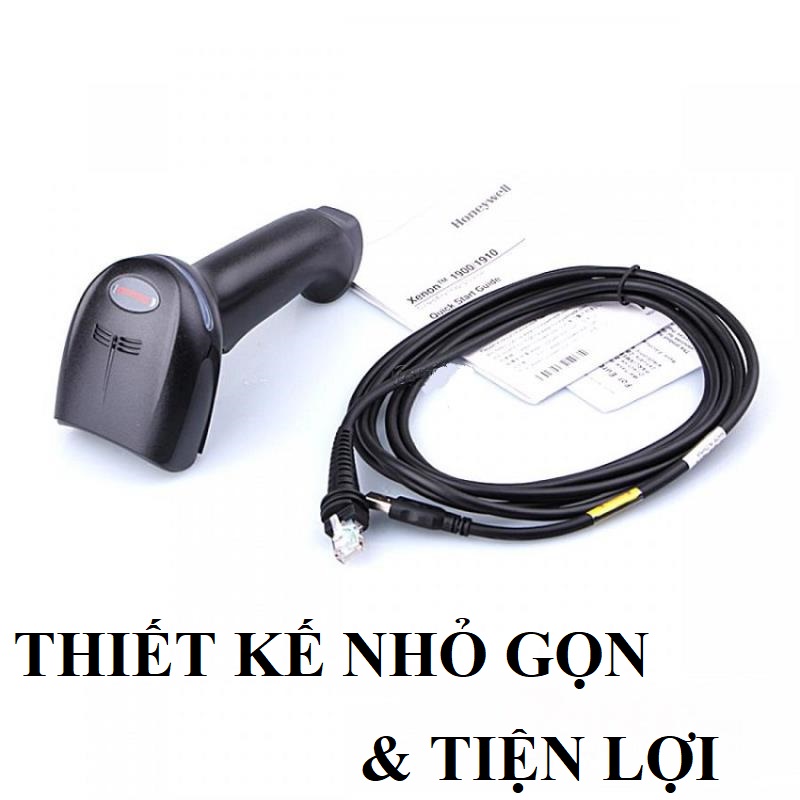 Thiết kế máy 2D Honeywell 1900GSR Xenon nhỏ gọn và tiện ích