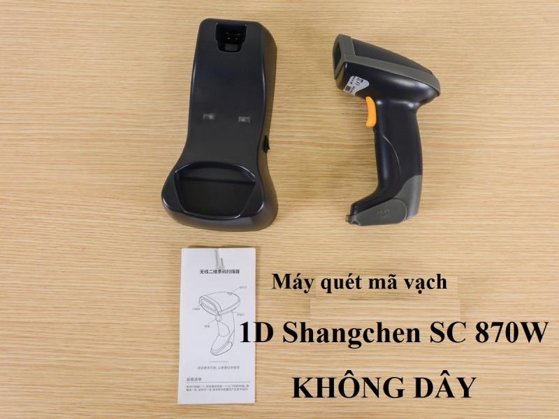 Tìm hiểu máy quét mã vạch 1D Shangchen SC 870W không dây