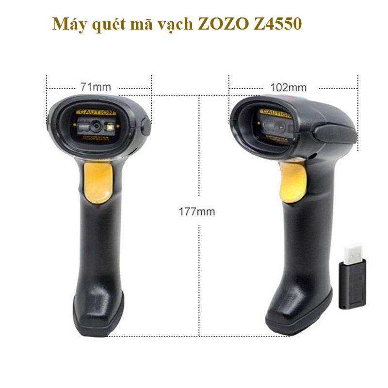 Giá sản phẩm máy quét mã vạch ZOZO Z4550